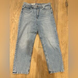 Zara Light Blue Women’s Straight Jeans